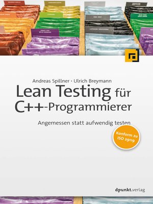 cover image of Lean Testing für C++-Programmierer